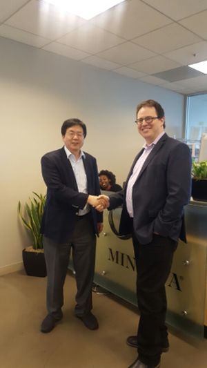 (사진1)한동대 장순흥 총장(왼쪽)과 미네르바스쿨 벤 넬슨 CEO