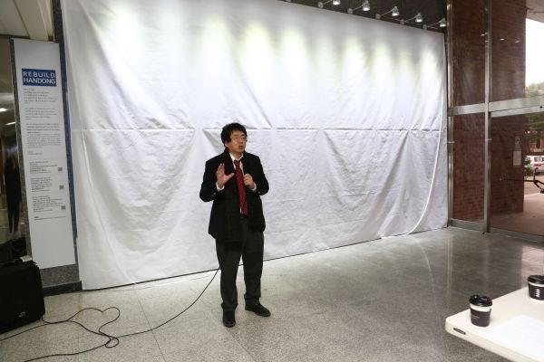 (사진1)장순흥 한동대 총장이 감사 인사말을 전하고 있다