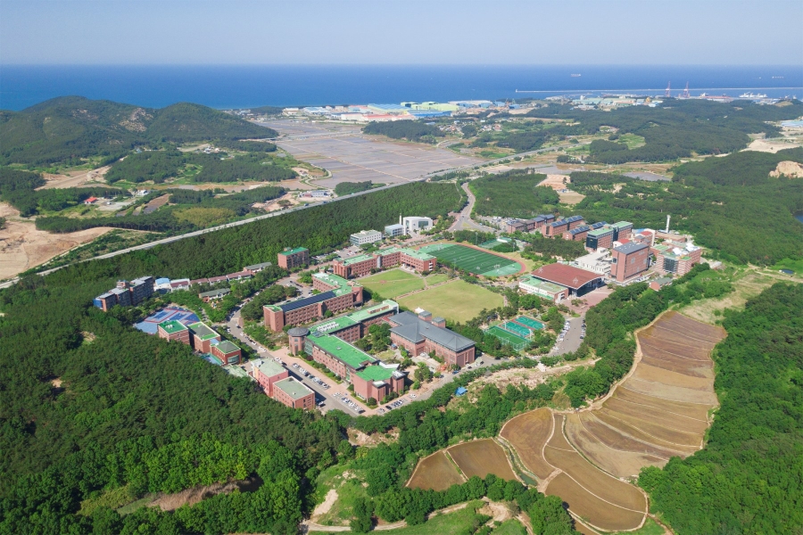 (사진)한동대 캠퍼스 전경(항공사진)