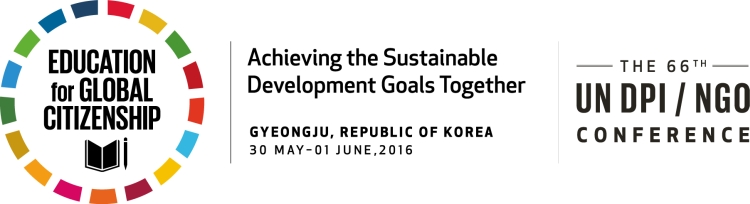 제66차 UN DPI-NGO 컨퍼런스 로고